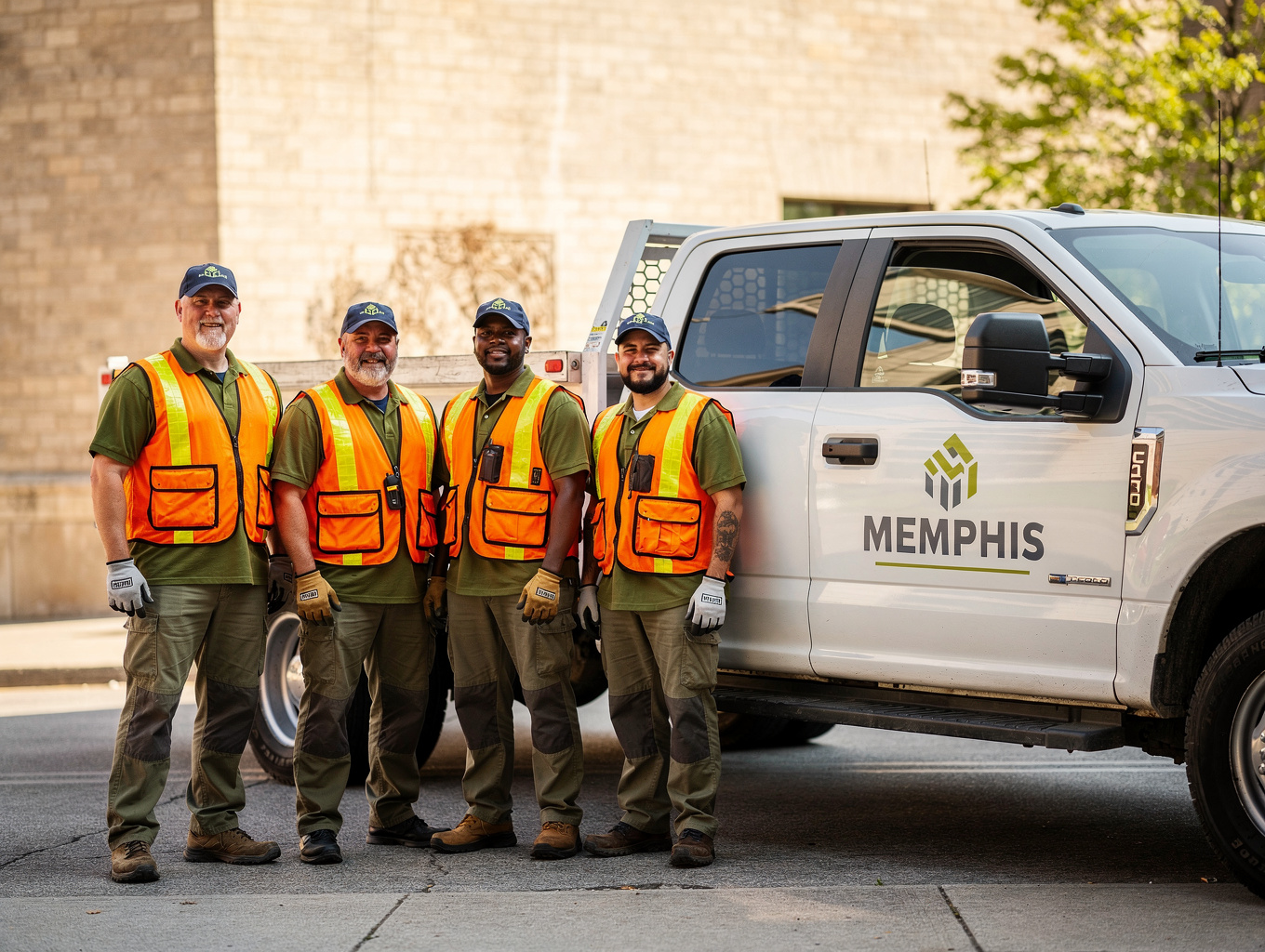 Professional junk hauling team in Memphis